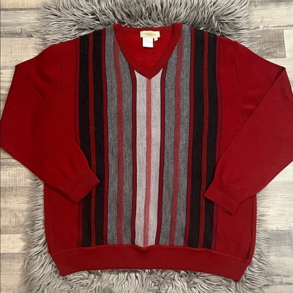 Montechiaro Italian wool blend sweater like new XL